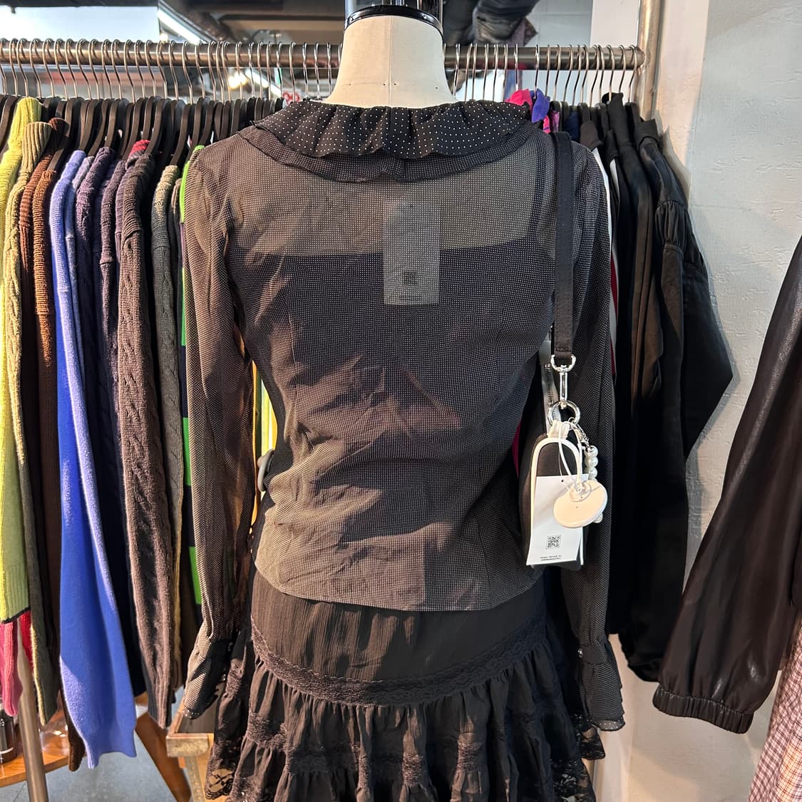 Comme ca Ism y2k Dot Shirts 상품이미지3
