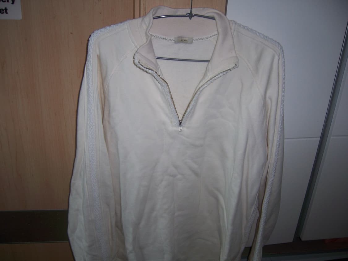 XLIM EP.4 01 HALF ZIP IVORY 2사이즈 상품이미지1