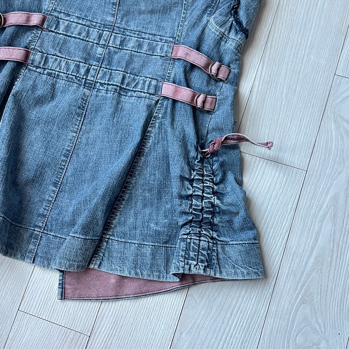 00’ 마리떼 프랑소와 저버 denim skirt 상품이미지2
