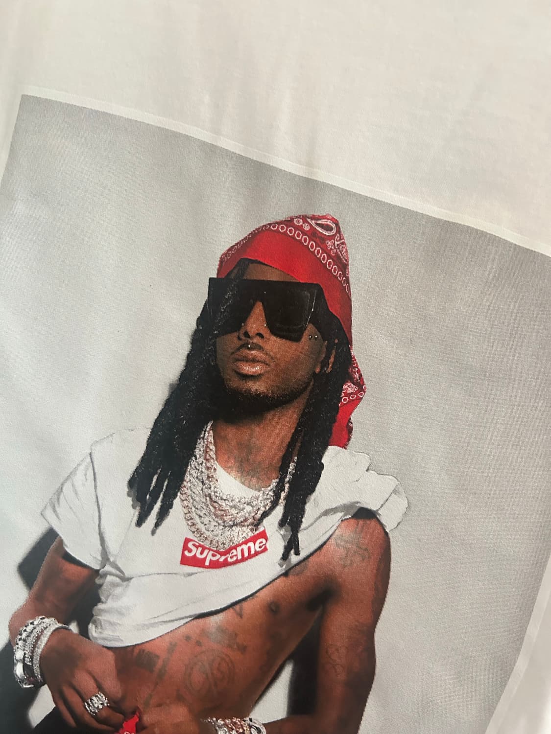 Supreme / Playboi Carti T-shirt / L 상품이미지3