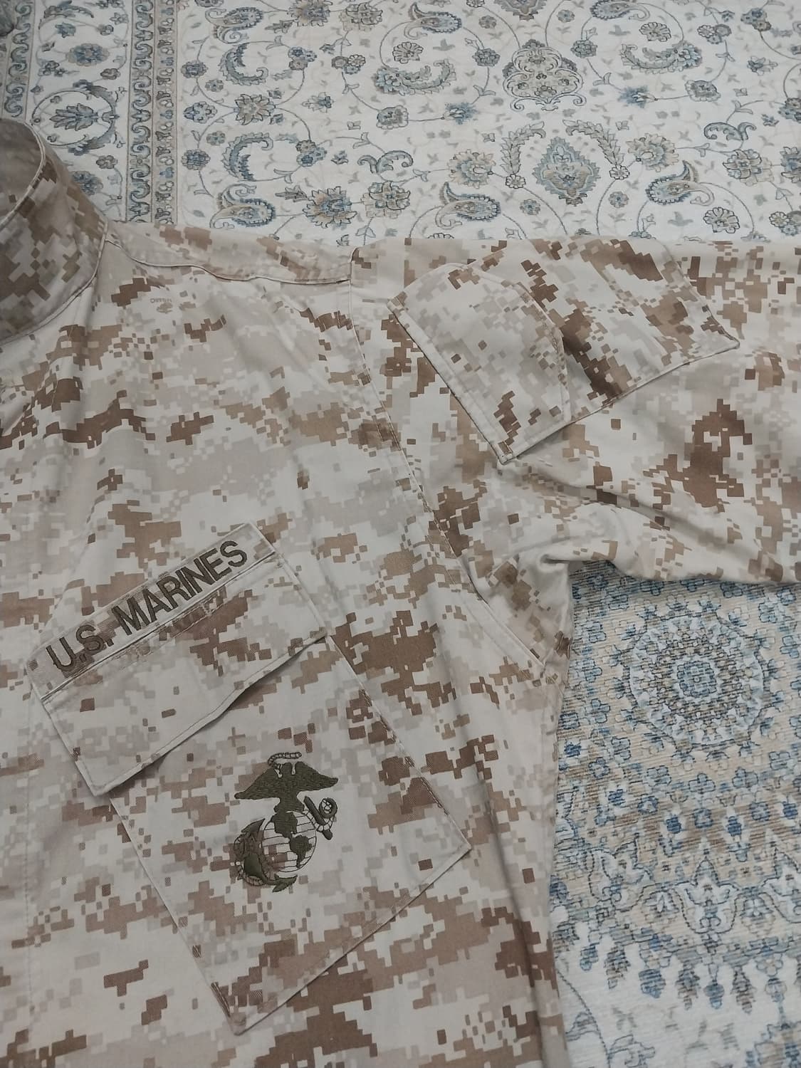 USMC 미해병대 데저트 마펫 셔츠 M (105) 상품이미지2