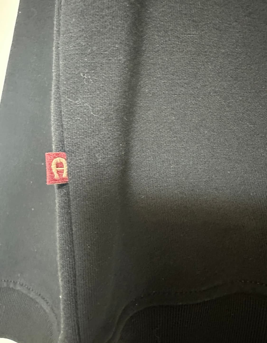 아이그너 한정판블랙 맨투맨 골드 로고  상품이미지6