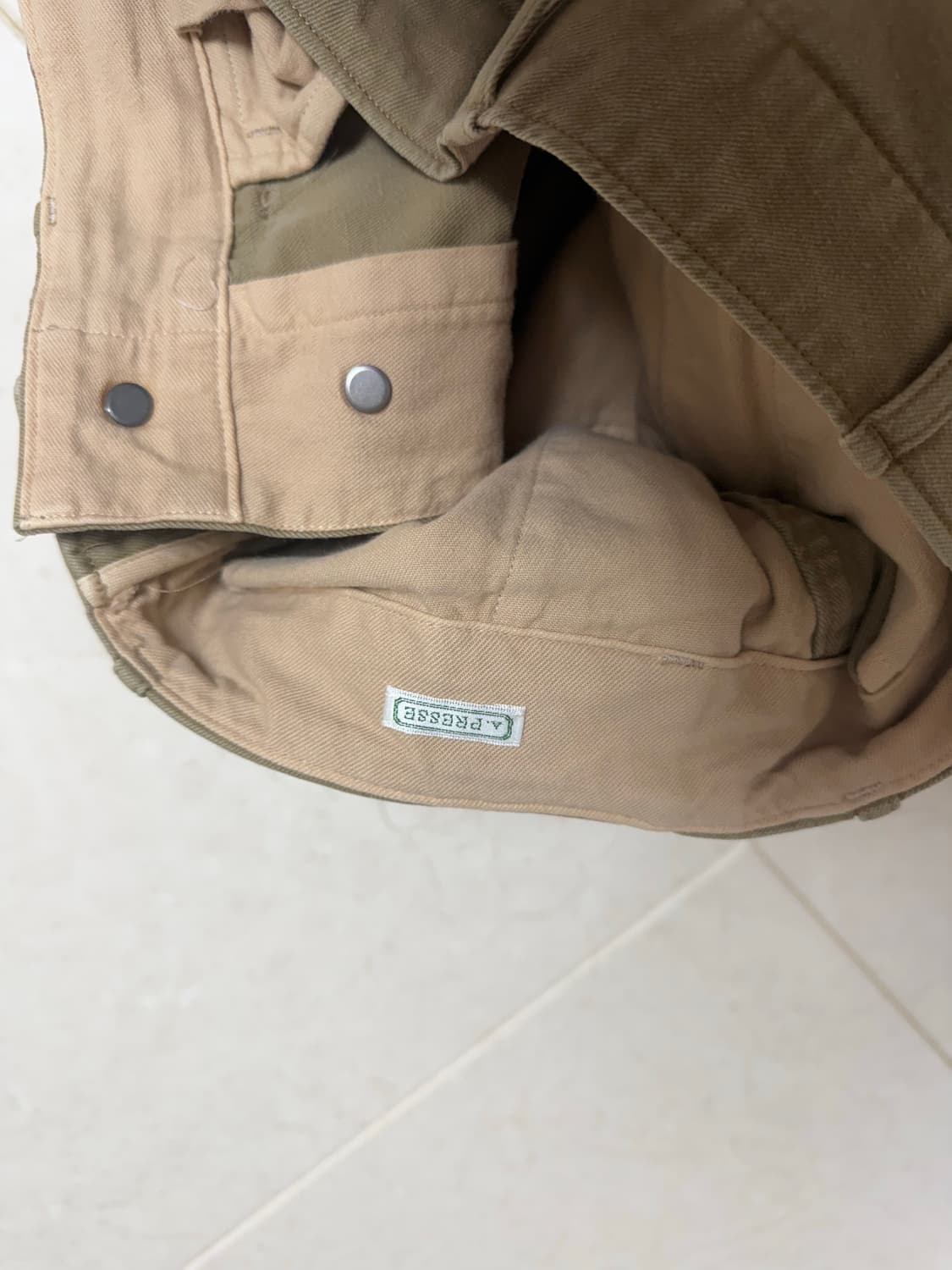 아프레쎄 25ss 빈티지치노 베이지 2사이즈 상품이미지4