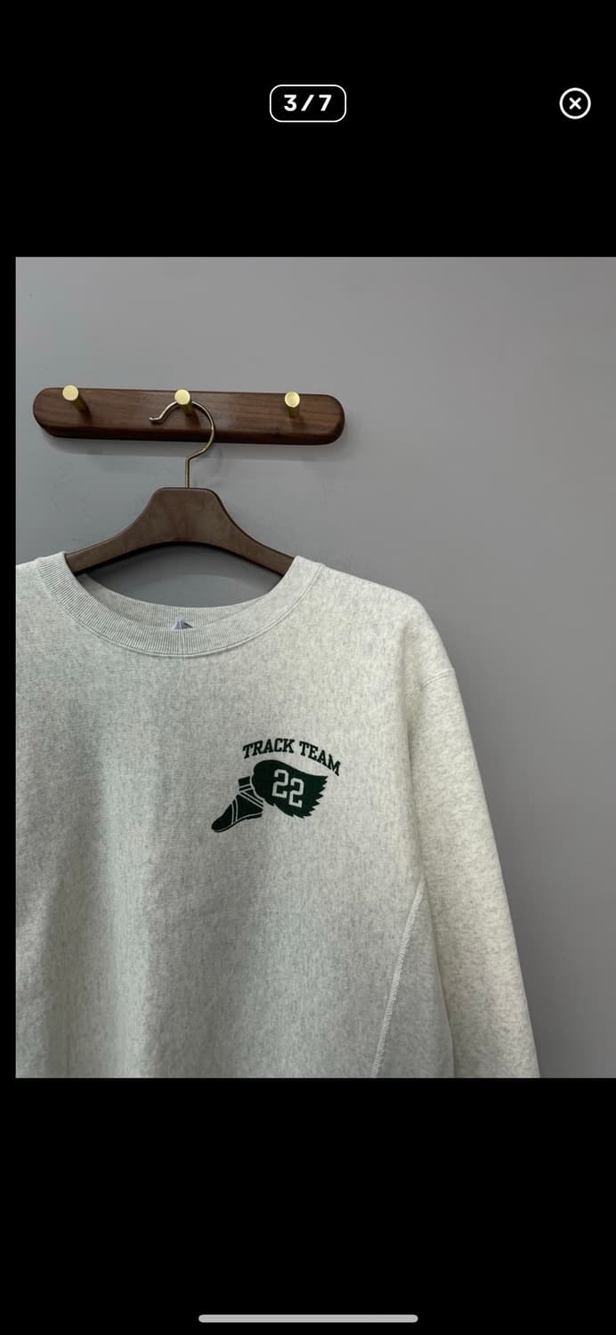 챔피온 X 디스이즈네버댓 22fw 콜라보레이션 리버스 위브 블루택 트랙팀 상품이미지3