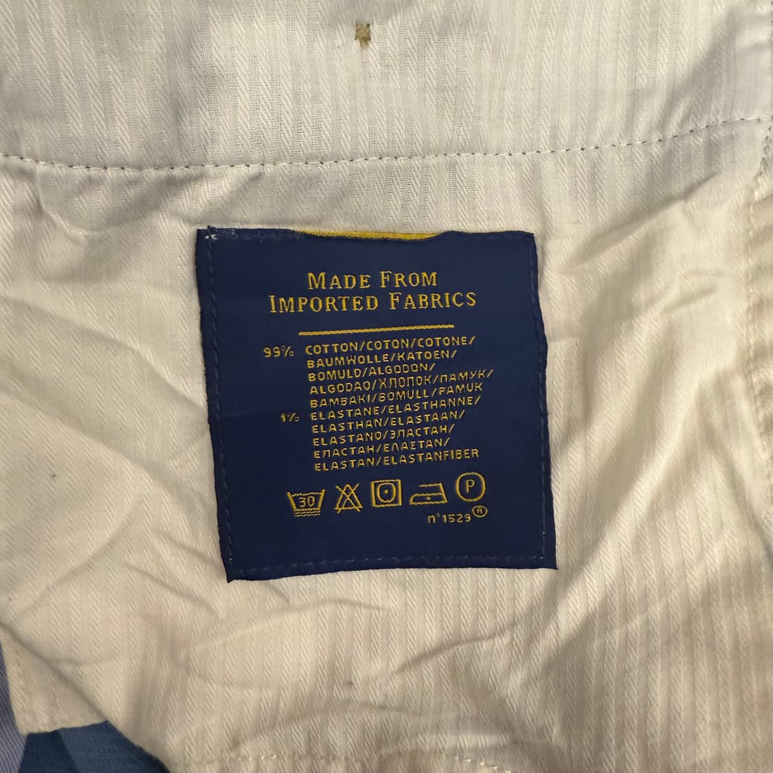 폴로 하늘색 코듀로이 팬츠 p2003 상품이미지5