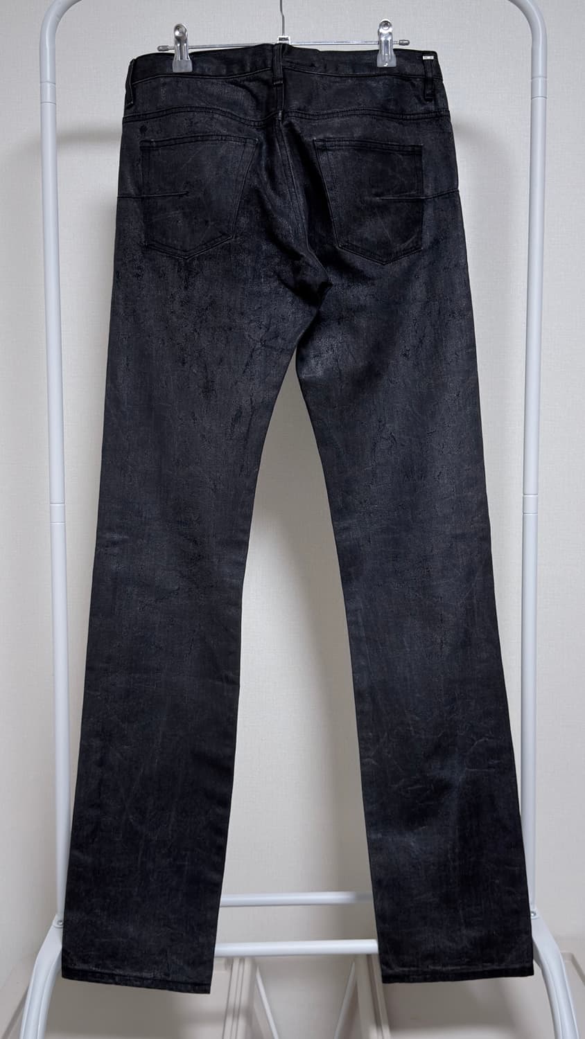 Dior Homme 07aw 인디고 블랙 코팅 진 31 상품이미지2