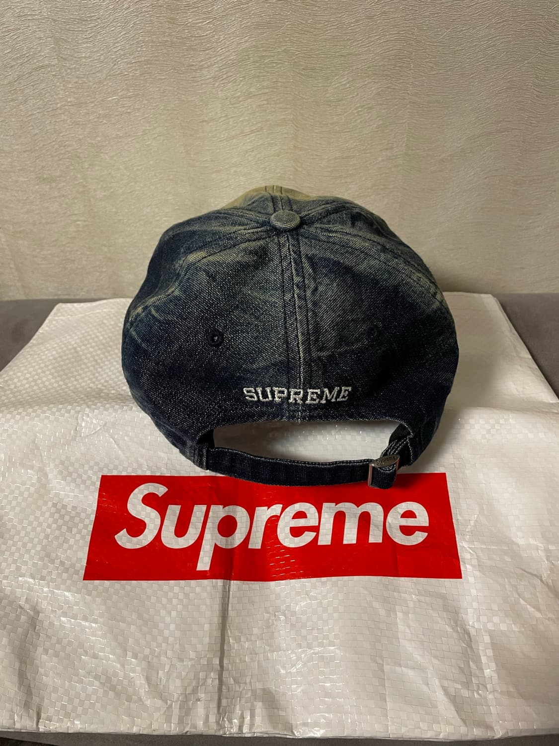 슈프림 데님 볼캡 상품이미지3