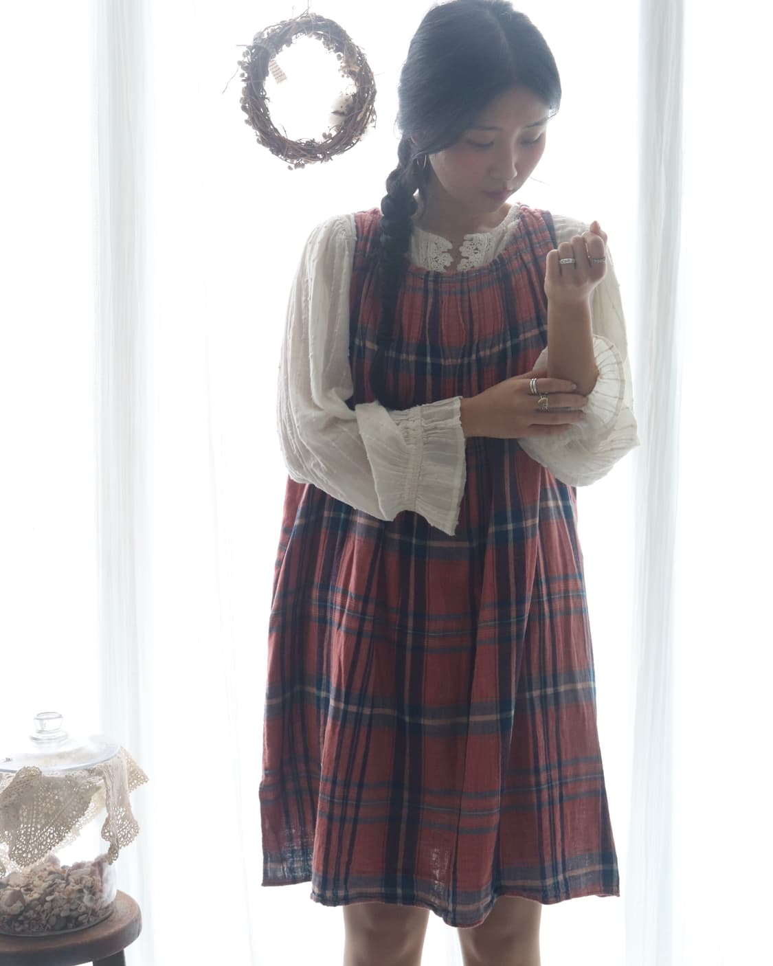 [Kapital] Check Tunic Dress 상품이미지6