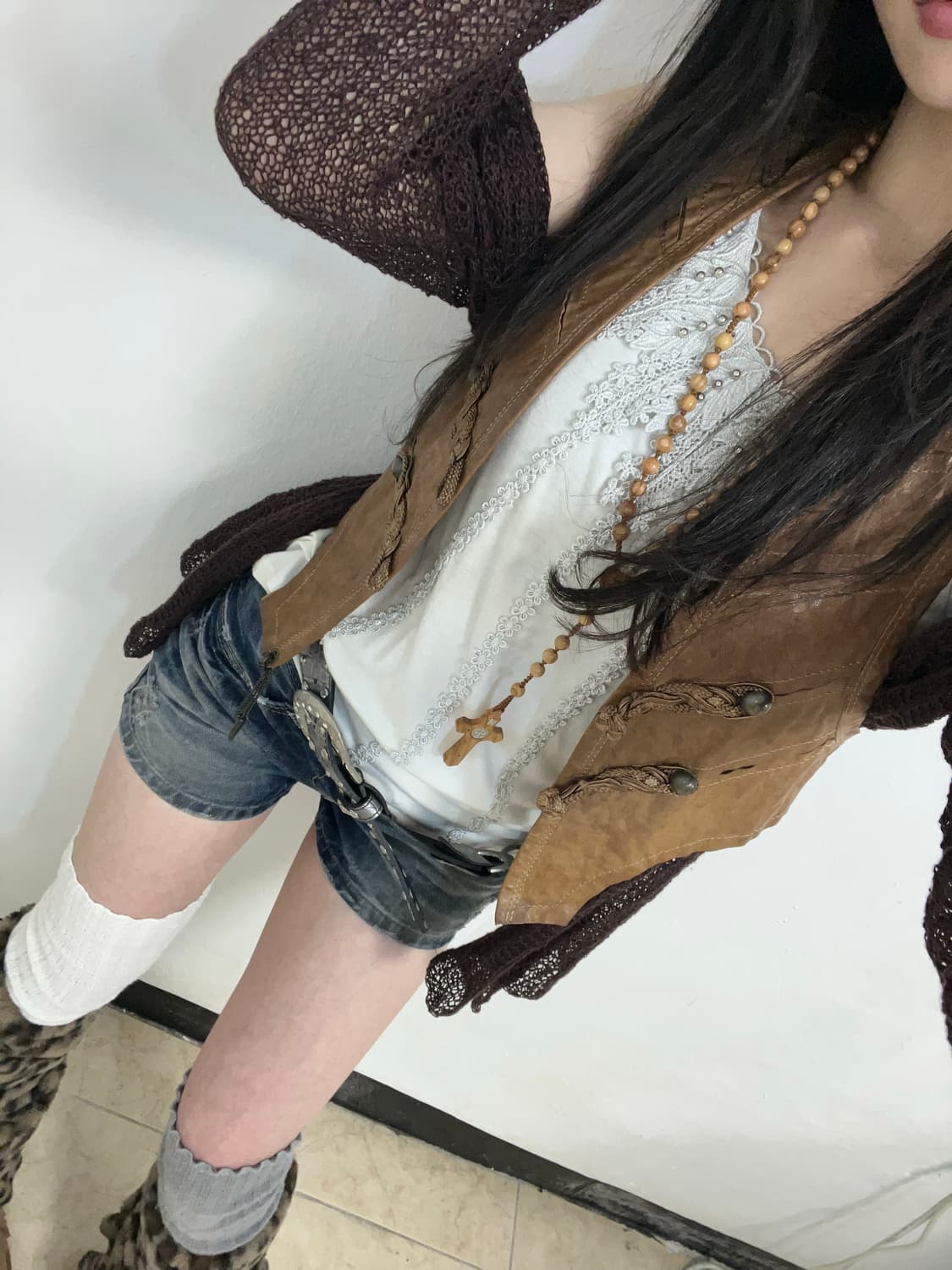 앤틱 화이트 페어리 글리터 슬리브리스 상품이미지7