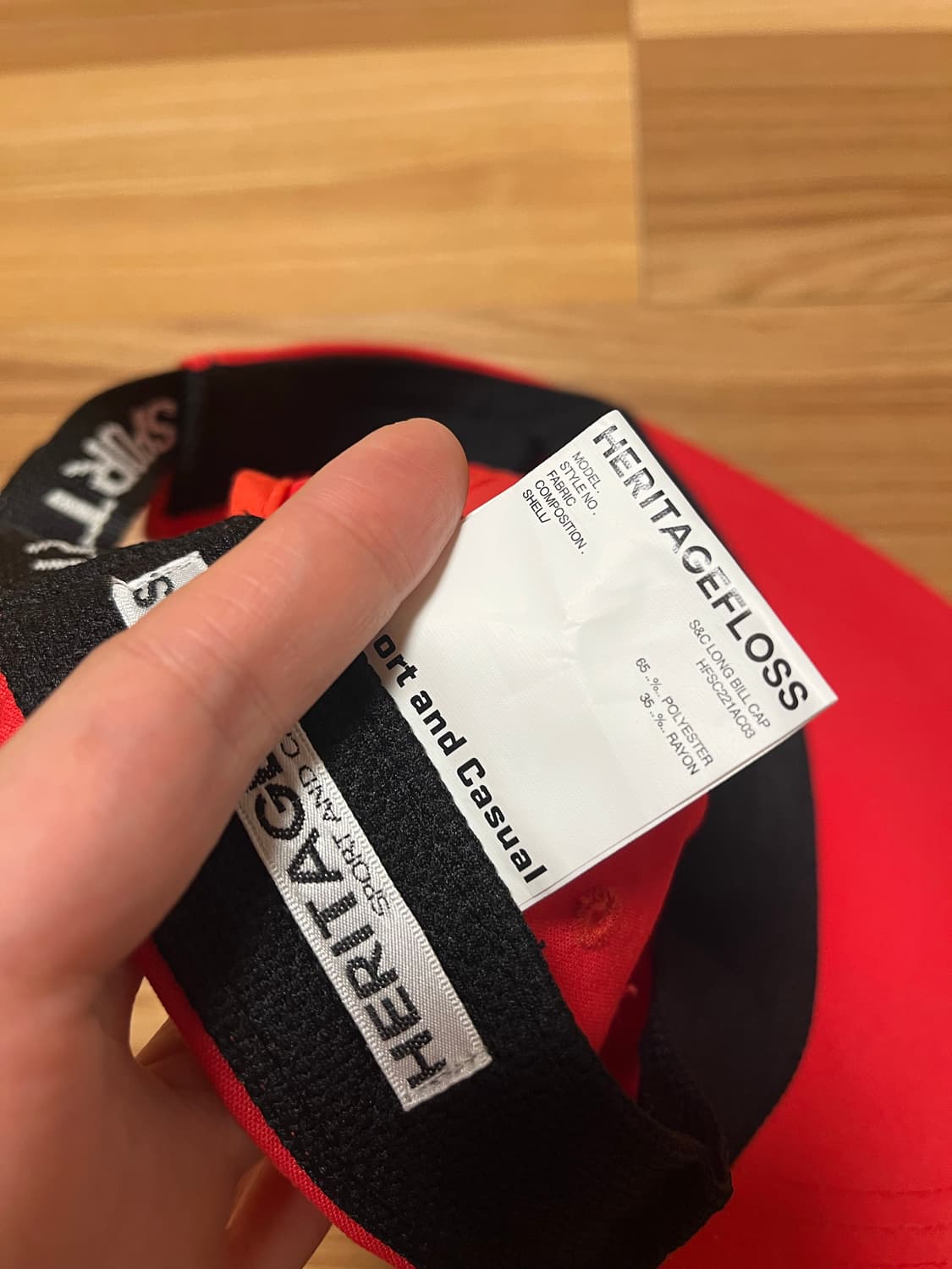 헤리티지플로스 롱빌캡 상품이미지6