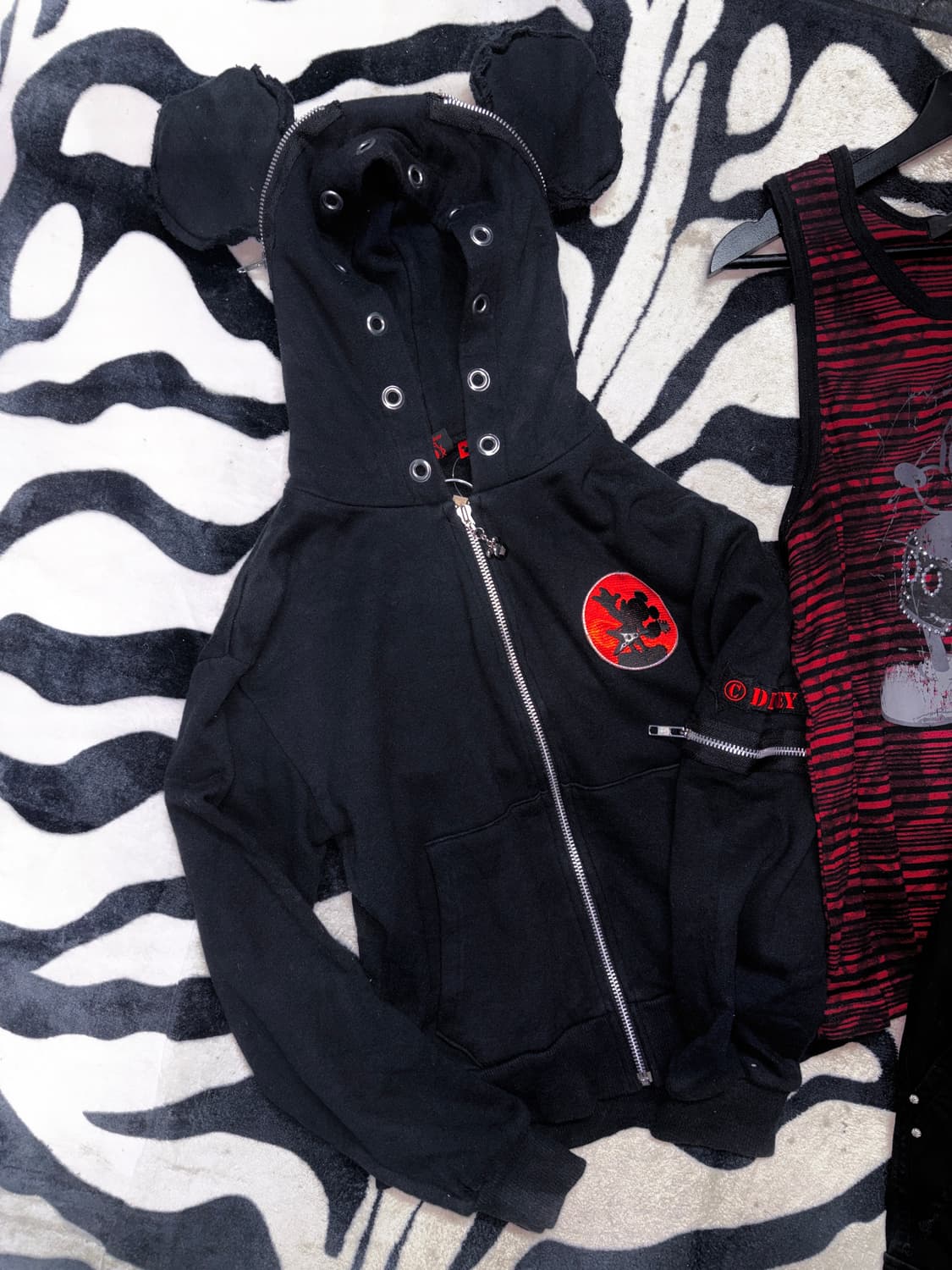 펑크 미키마우스 코디세트 상품이미지3