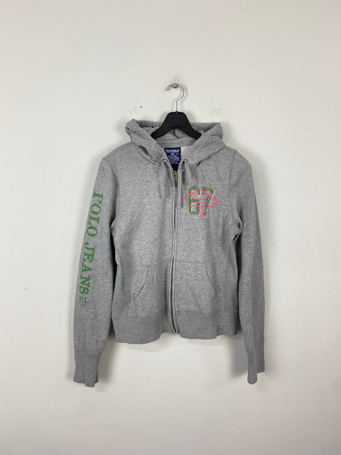 폴로 진스 컴퍼니 사이드로고 후드집업 M <457> 상품이미지1