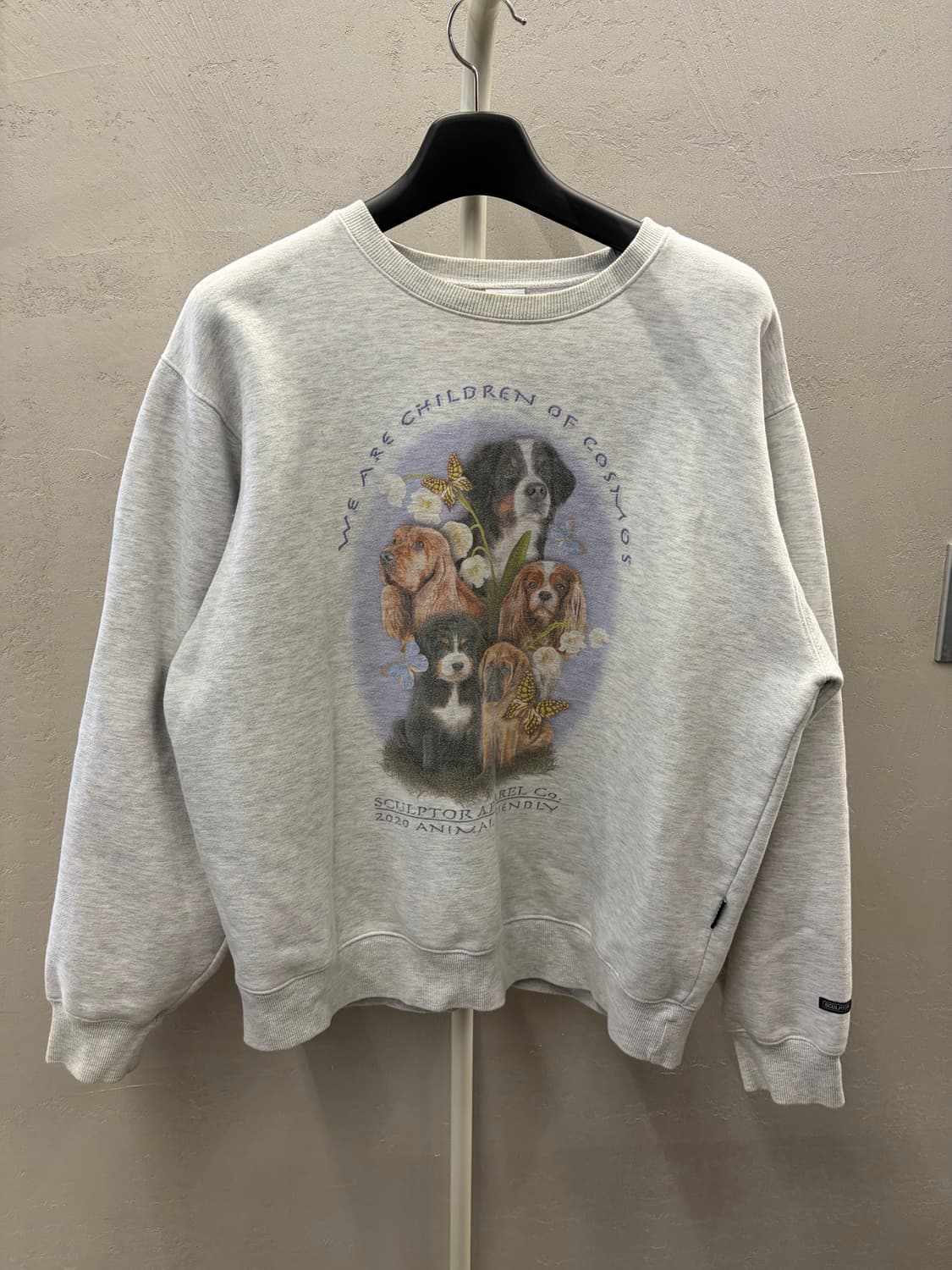 Sculptor 강아지 프린팅 맨투맨 L 상품이미지2