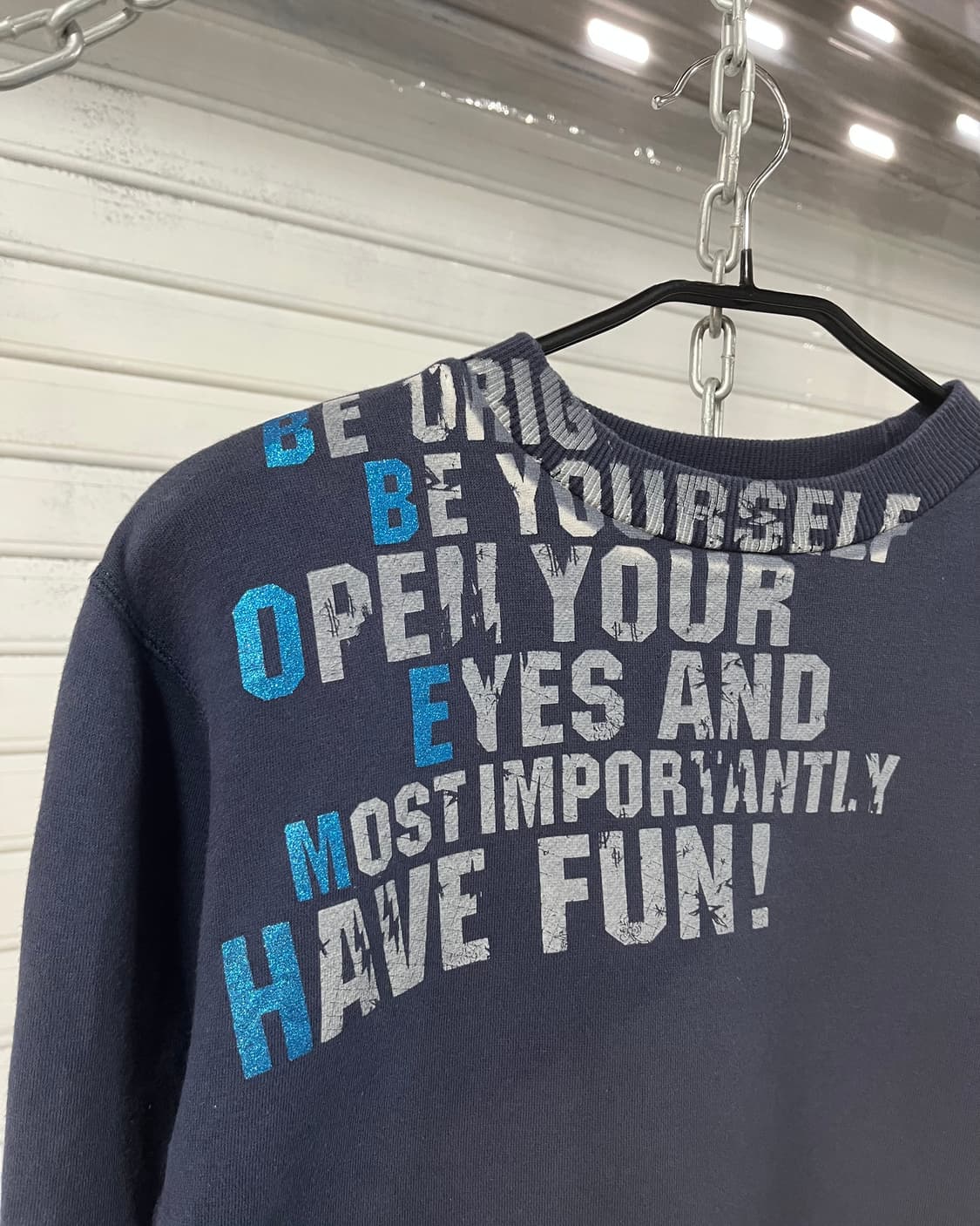 Rusty y2k sweatshirt 상품이미지3
