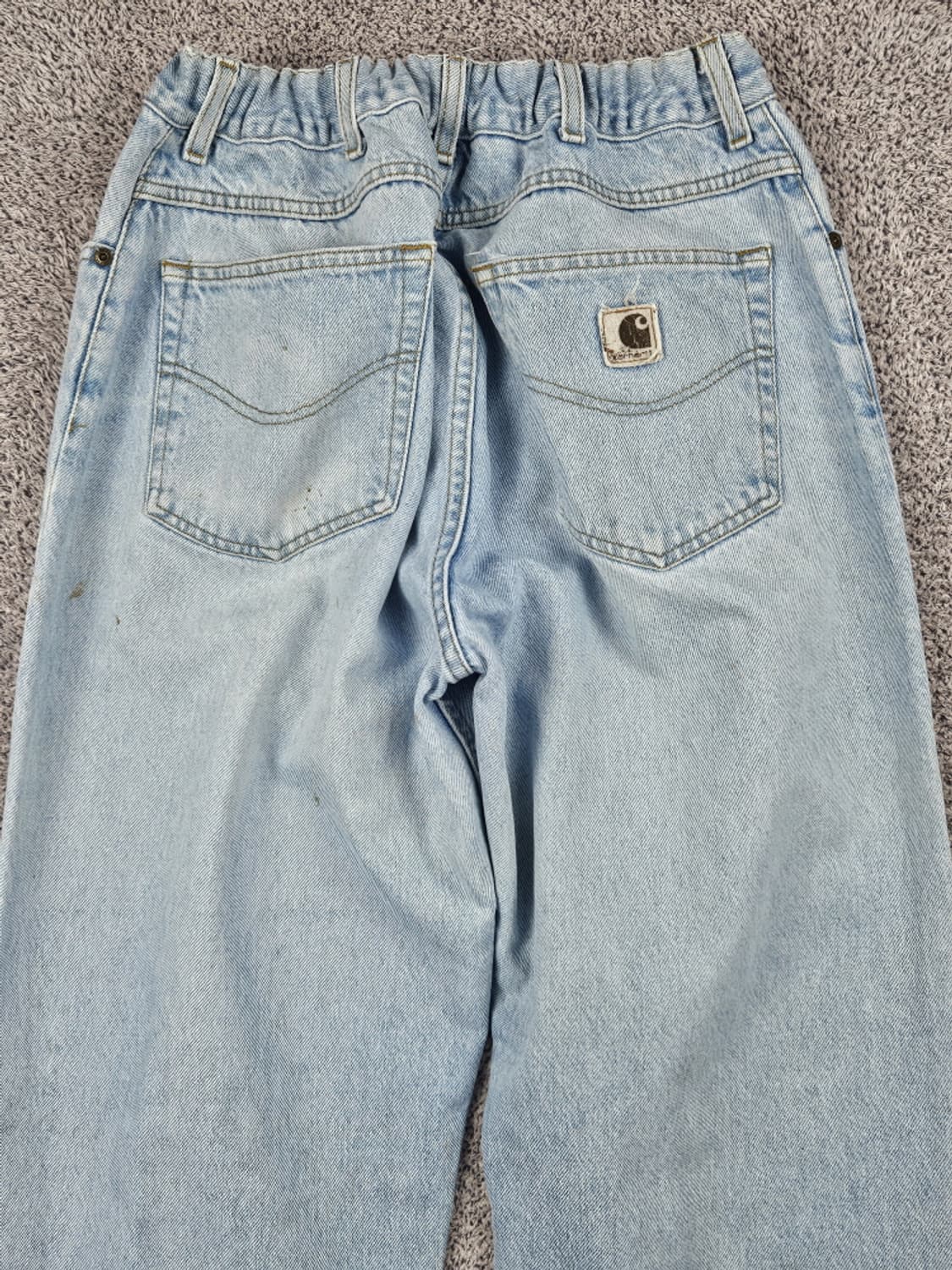 칼하트 밴딩 커스텀 데님 베이직 워크 팬츠 ( 38X32 )/ 10323 상품이미지9