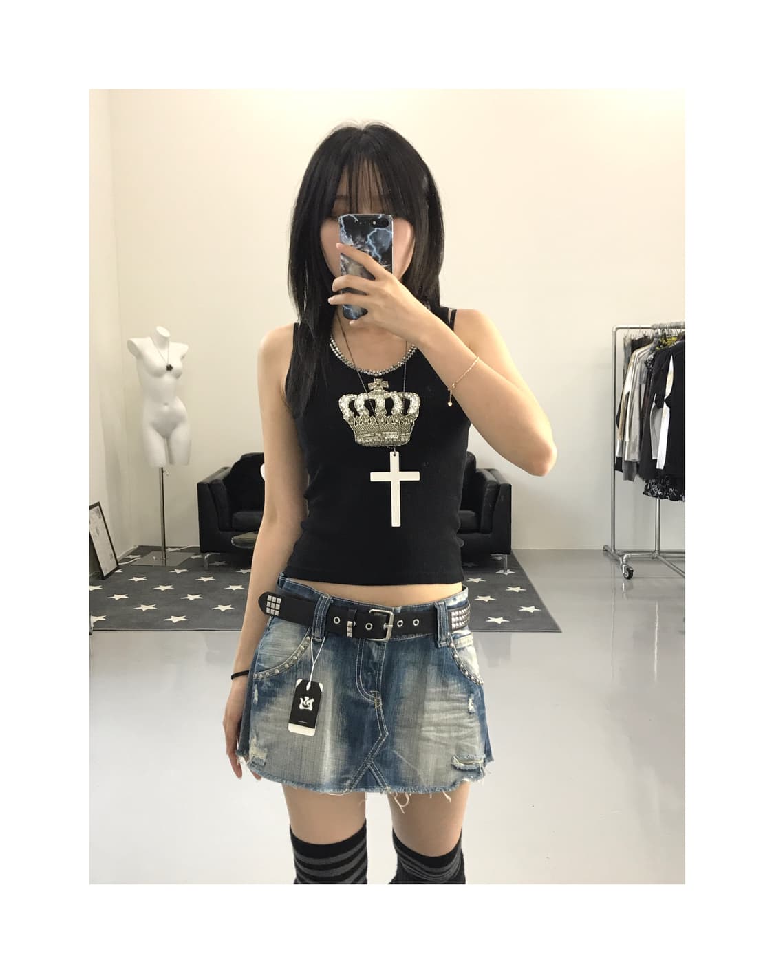 Yes Studio Crown Cubic Sleeveless 상품이미지1