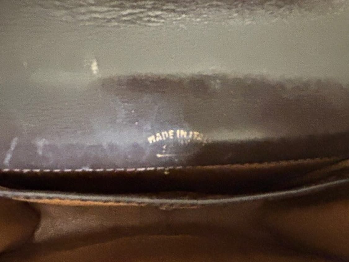 70s 구찌 빈티지 벨벳 GG 호스빗 클러치백 브라운 상품이미지4