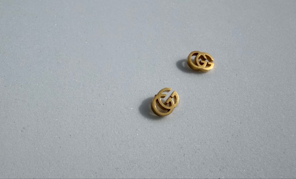 구찌 미니 더블G 골드 이어링 상품이미지8