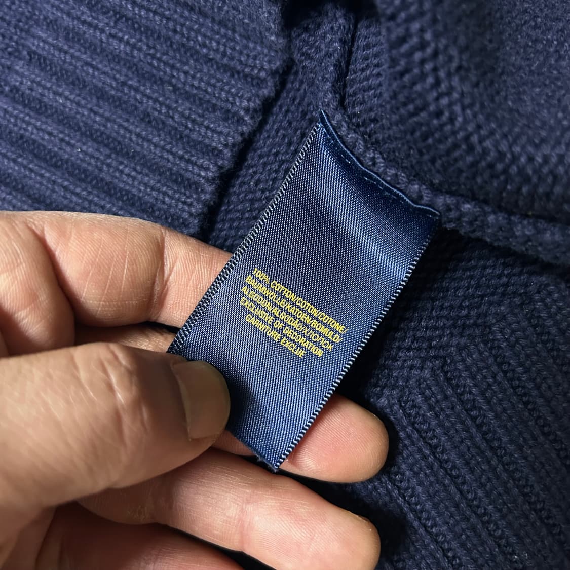 폴로랄프로렌 빅포니 반집업 니트 95 상품이미지4