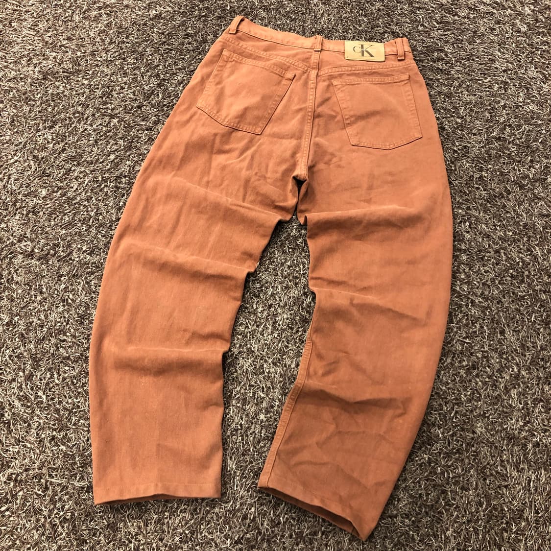 캘빈클라인 USA 브라운 데님 팬츠 상품이미지5