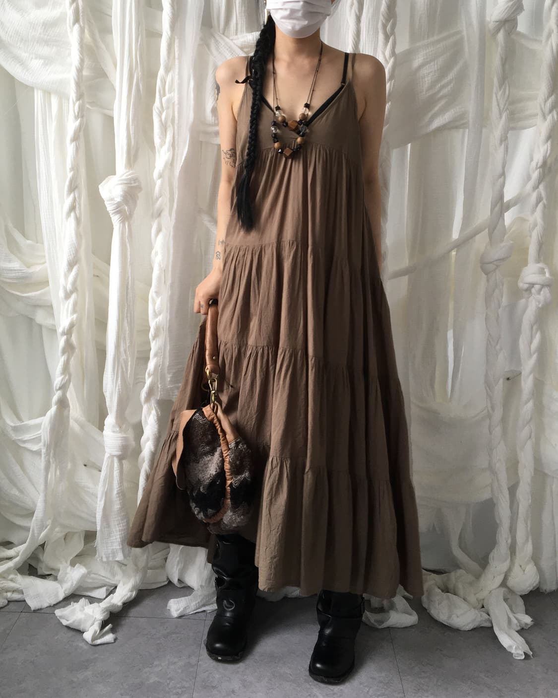Layer sleeveless onepiece 상품이미지8
