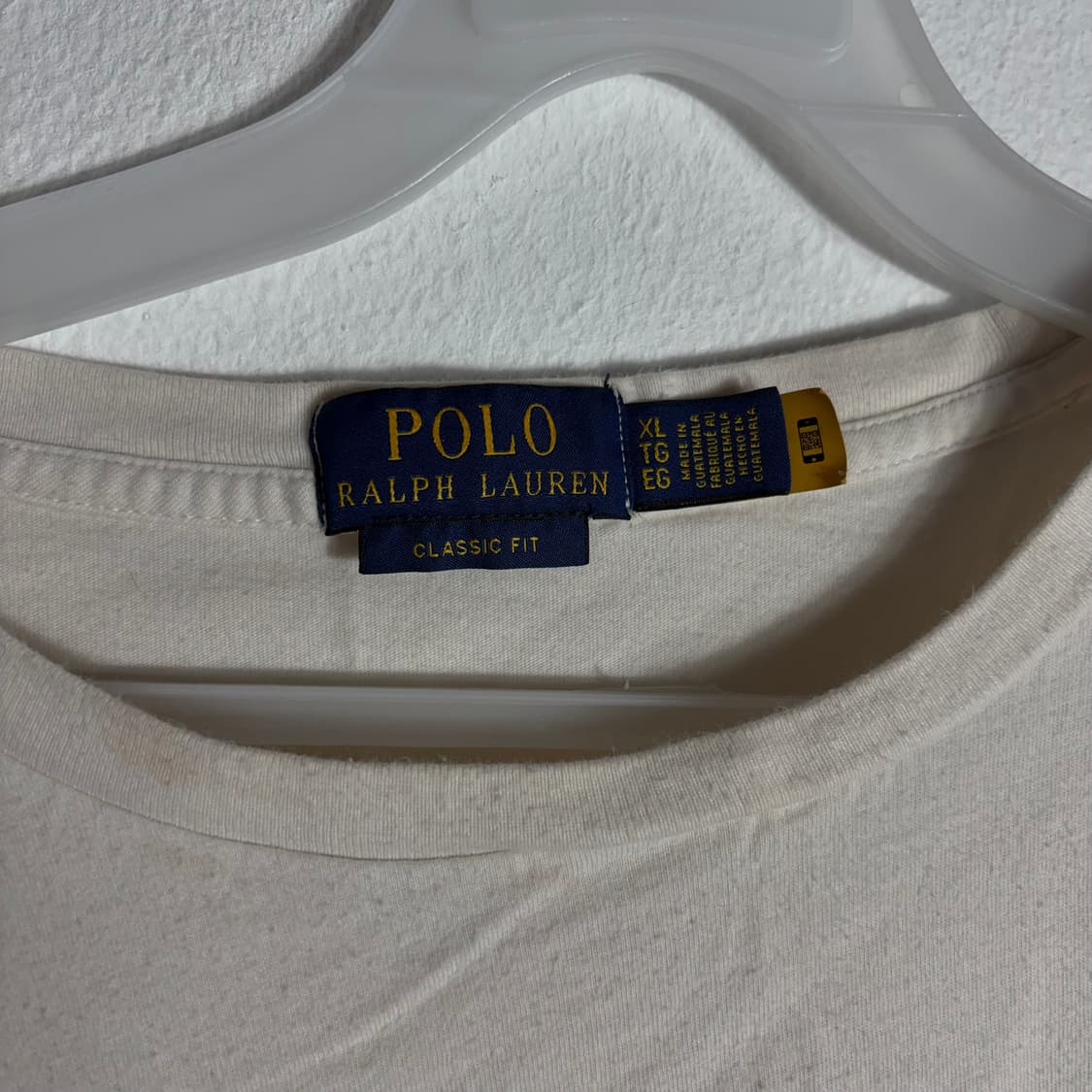 폴로 랄프로렌 폴로베어 반팔티 아이보리(XL) 상품이미지4