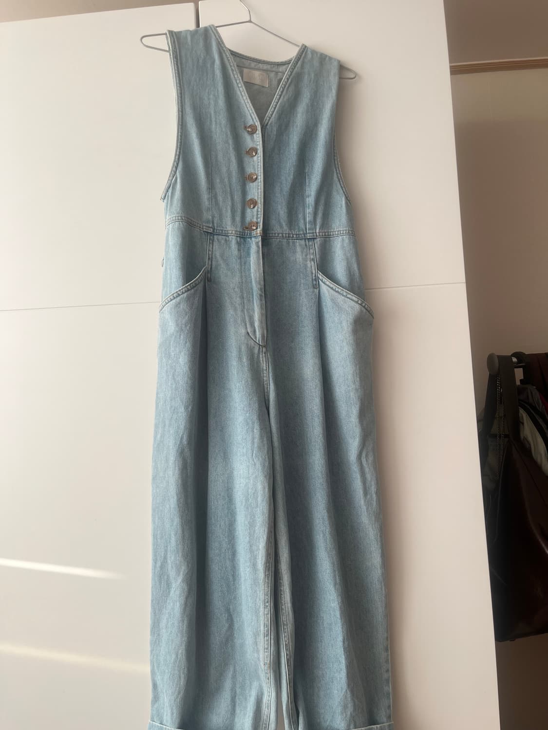 빈티지 데님 멜빵 점프수트 상품이미지2