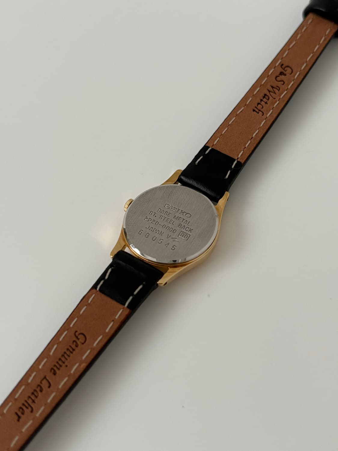 80s gold mini ladies quartz (deadstock) 상품이미지7