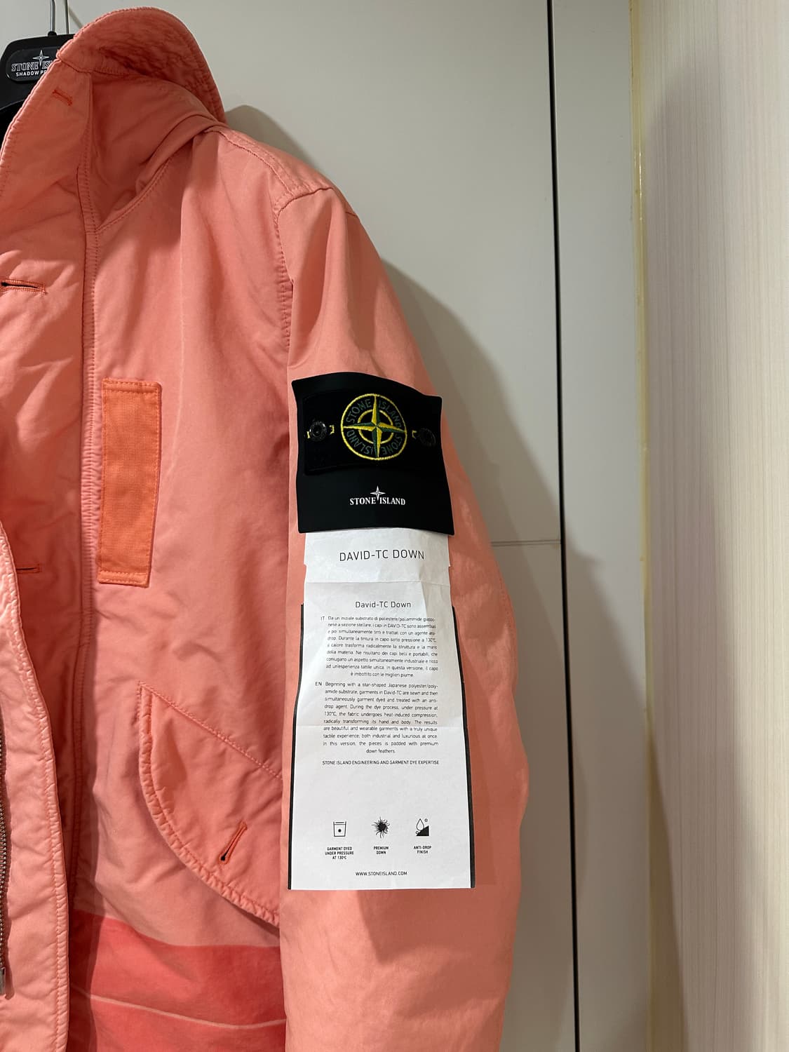 스톤아일랜드 다비드 TC 다운 DAVID-TC DOWN 피치 상품이미지3