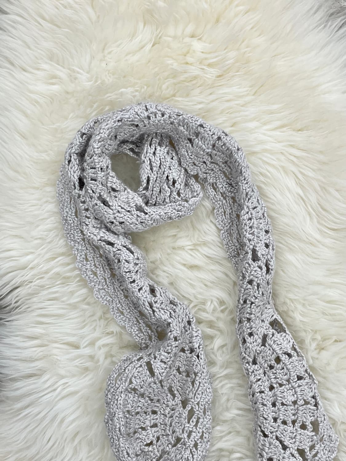 모리 크로셰 짜임 머플러 상품이미지4