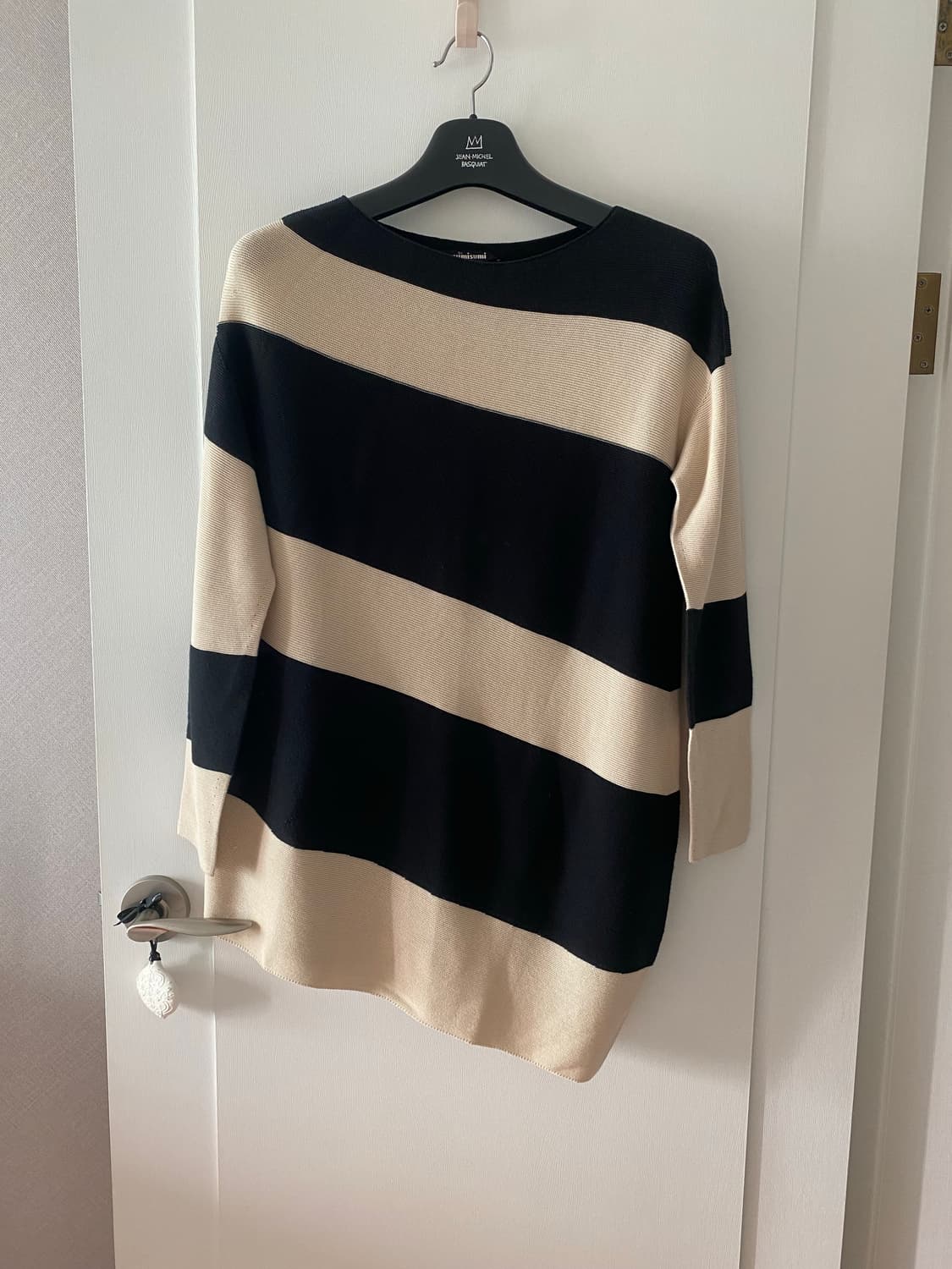 sumisumi 수미수미 언밸런스 스트라이프 니트(F,미착용) 상품이미지6