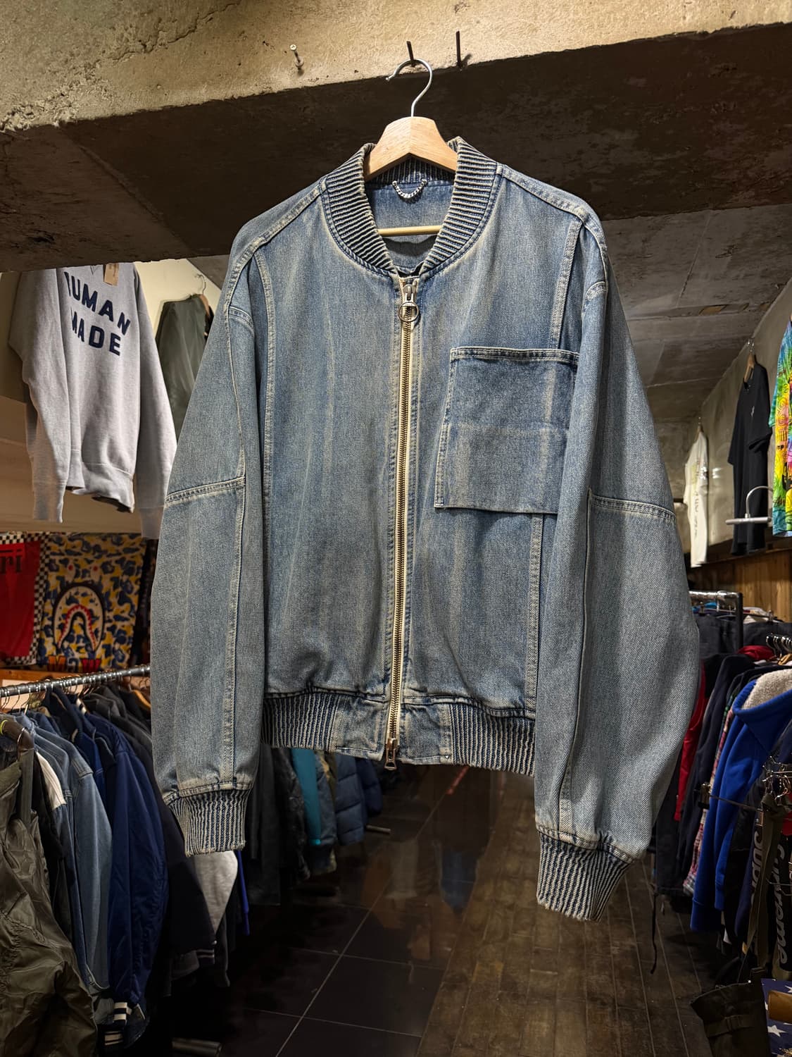 22ss Solid Homme 솔리드옴므 데님봄버 상품이미지3