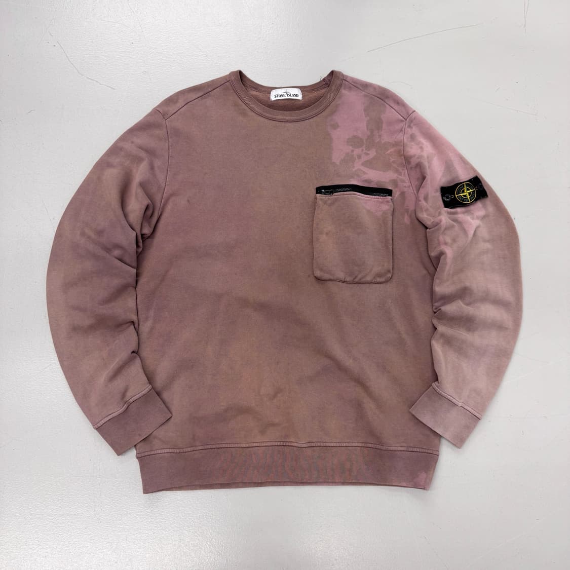 스톤아일랜드 페이드 와펜 맨투맨 상품이미지2