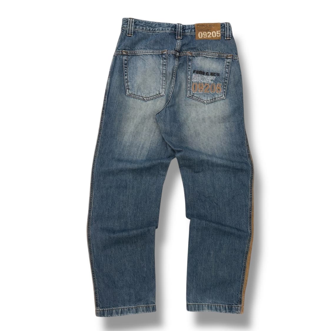 후부 코듀로이 디테일 데님팬츠 r1831 상품이미지2