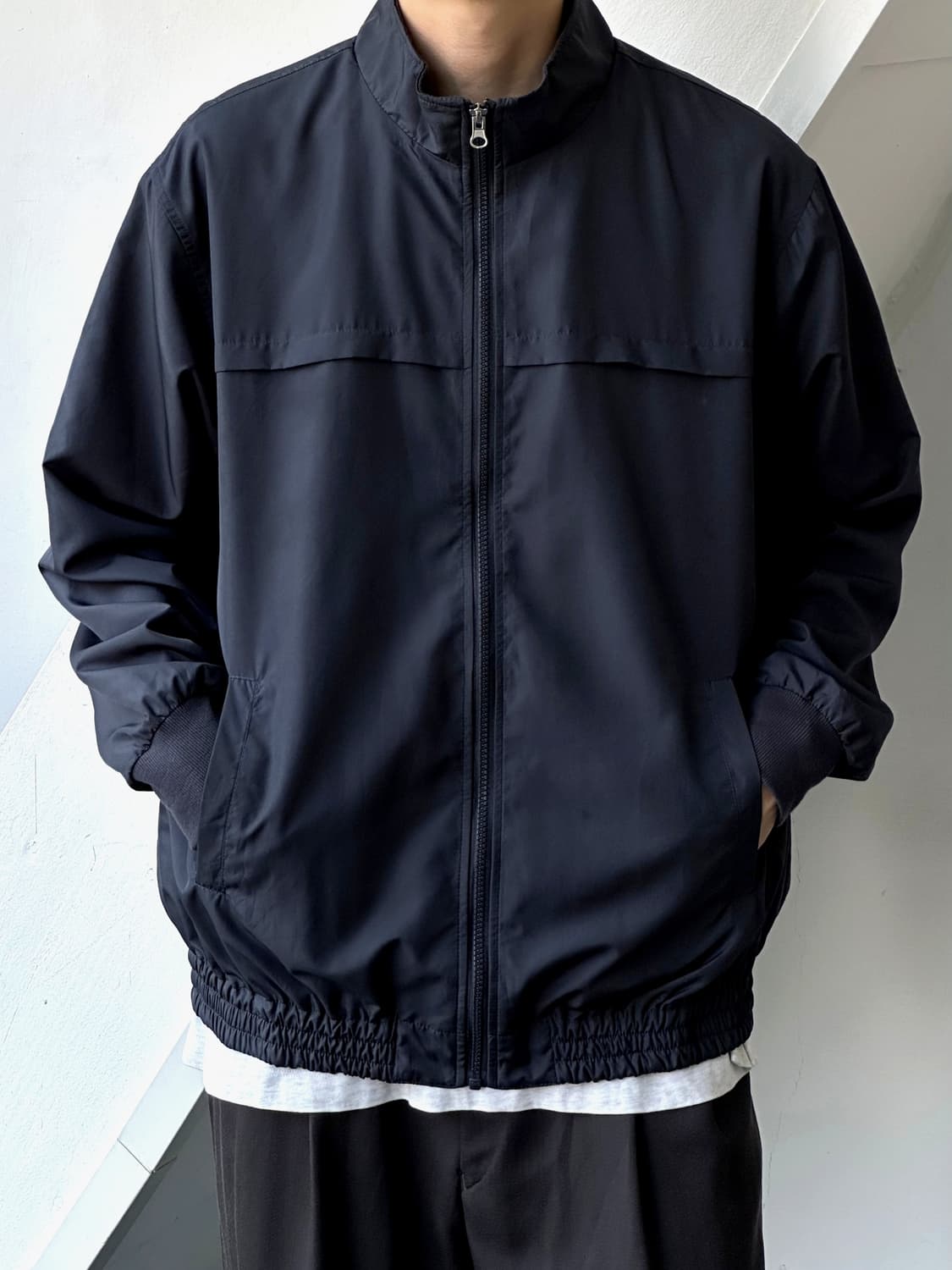 High count poly utility blouson 상품이미지8