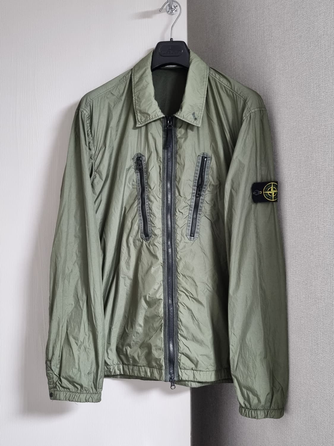 스톤아일랜드 크링클랩스 오버셔츠 상품이미지1