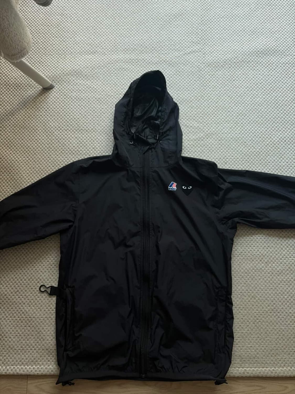 꼼데가르송 X 케이웨이 바람막이 블랙 상품이미지3