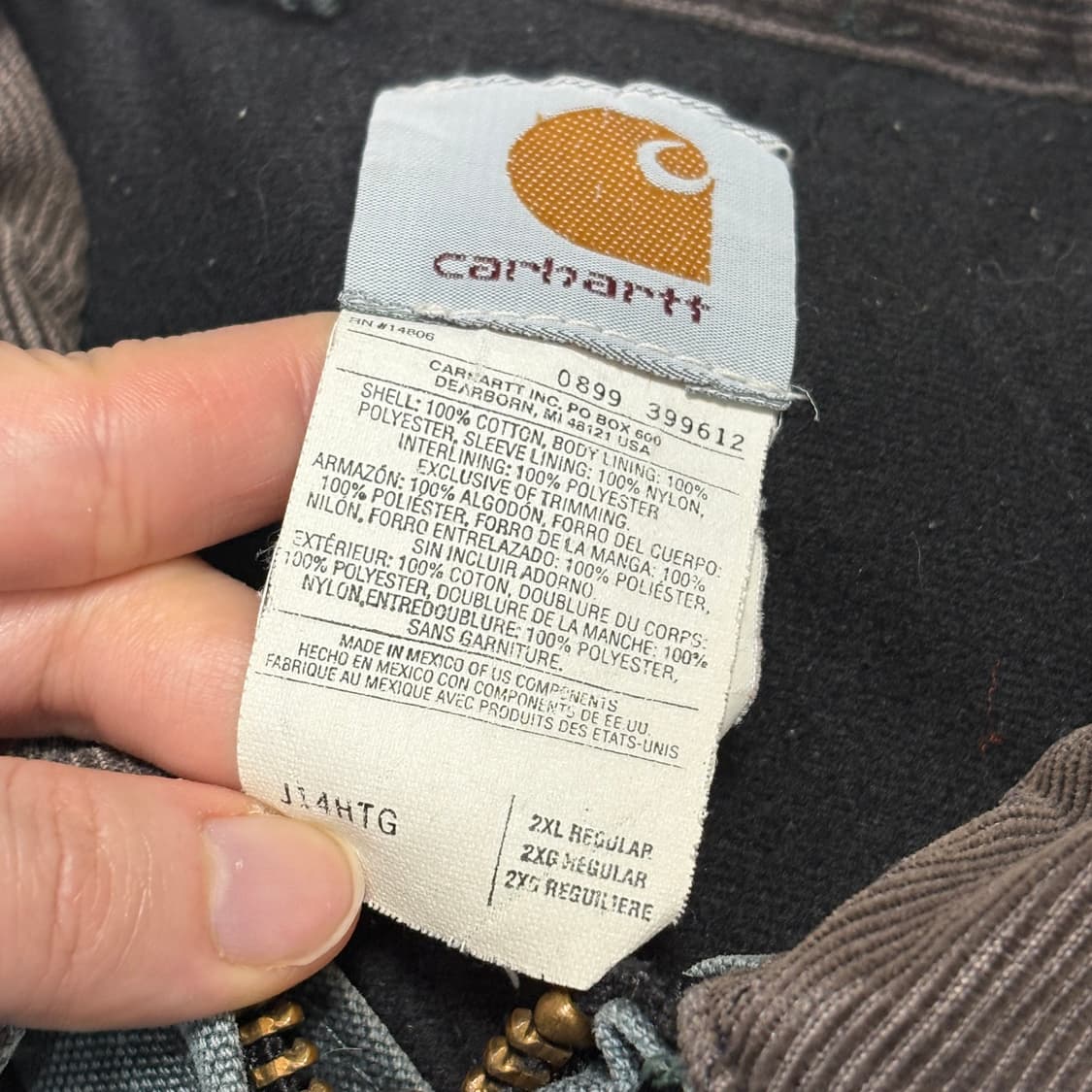 🇲🇽90s 칼하트 J14 HTG 산타페 자켓 상품이미지7