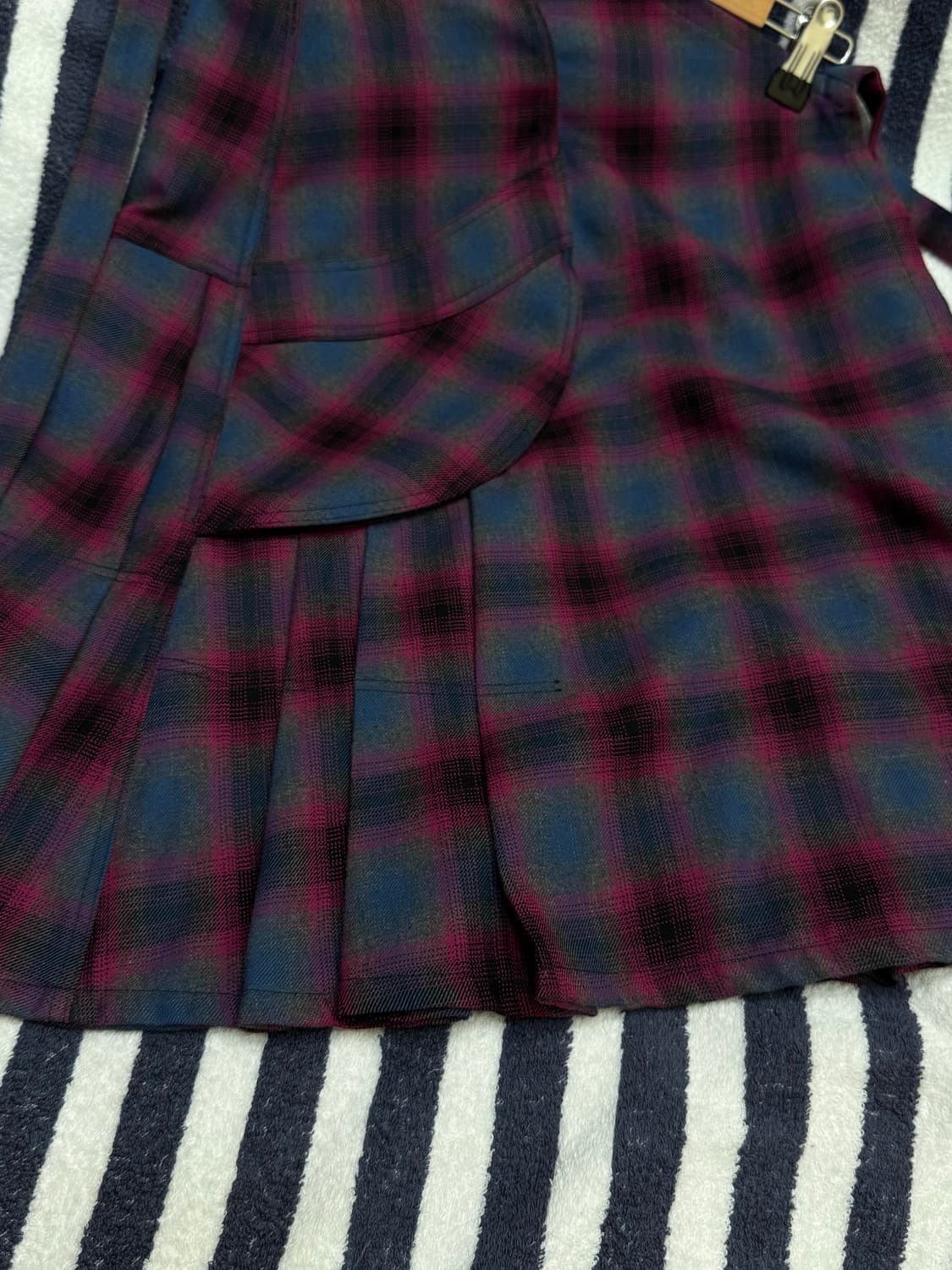Safarispot Cattage Flannel Wrap Skirt  상품이미지8