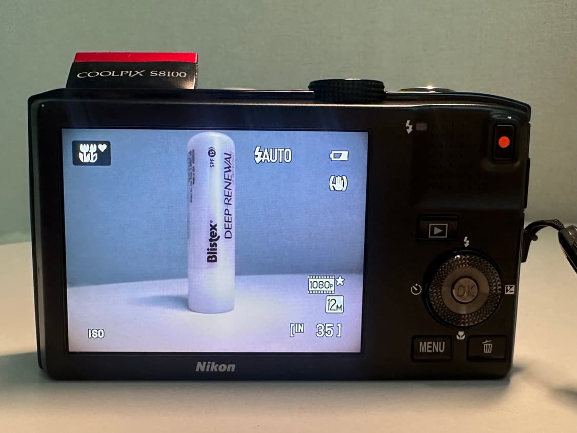 팝업플래시✨(희귀) 니콘 쿨픽스 S8100 레드 색상 상품이미지2