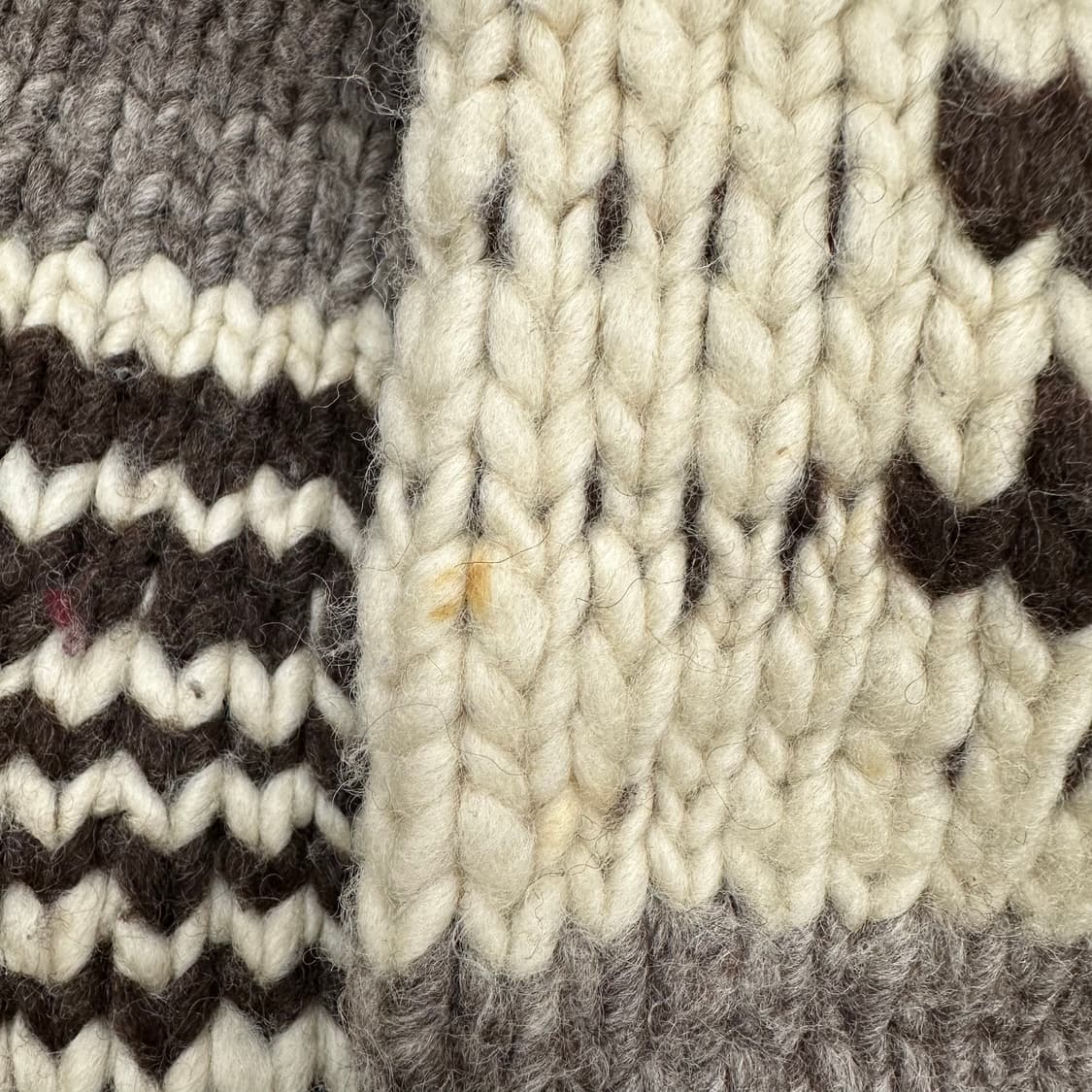 빈티지 헤비울 코위찬 니트 상품이미지4