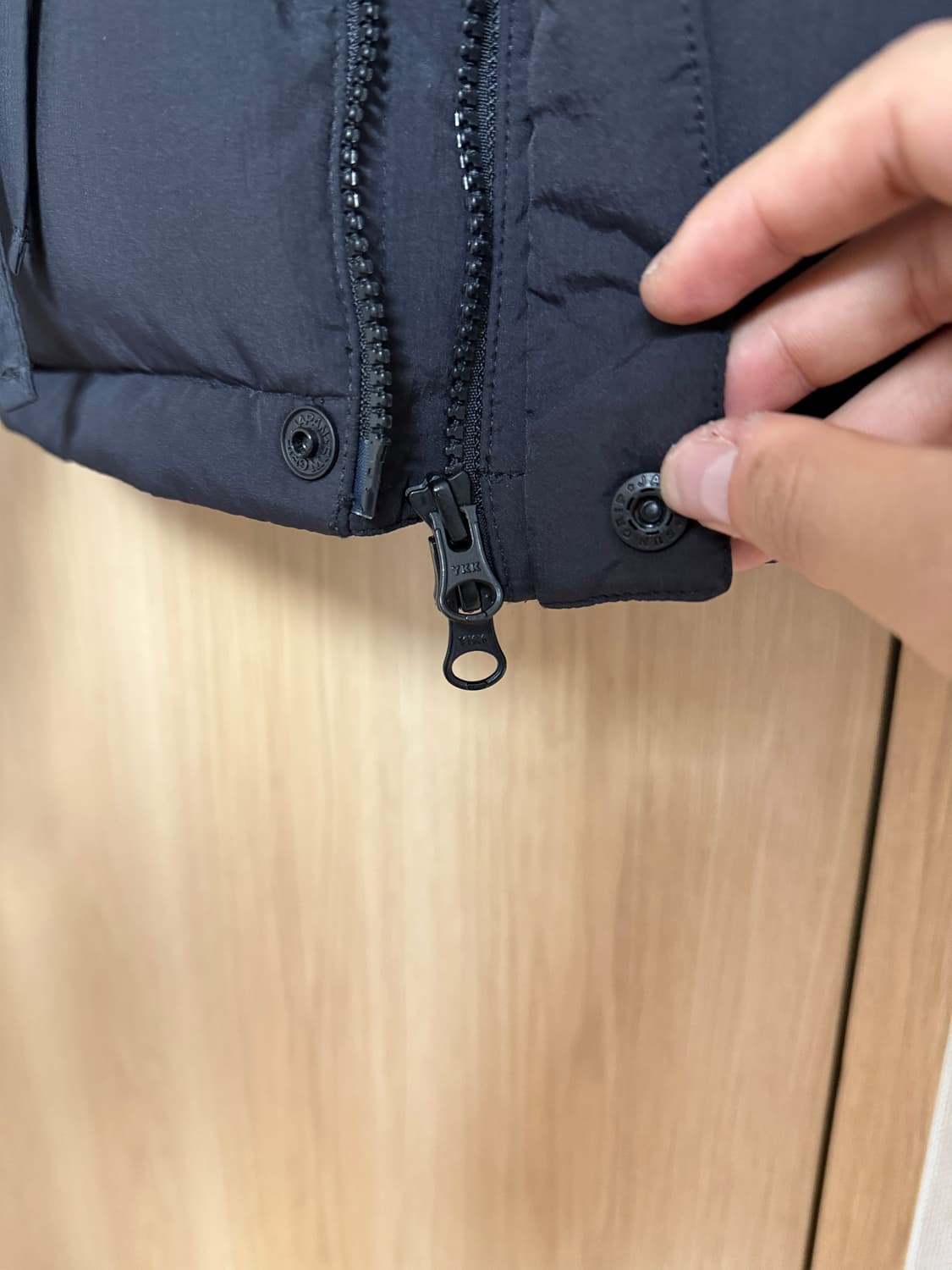 시눈 리본 숏 패딩 상품이미지4