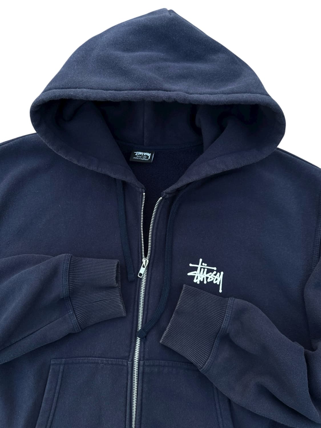 Stussy 스투시 스탁로고 후드집업 상품이미지3