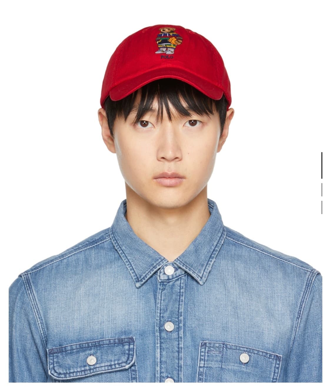 폴로 랄프 로렌 레드 베어 볼캡 상품이미지1