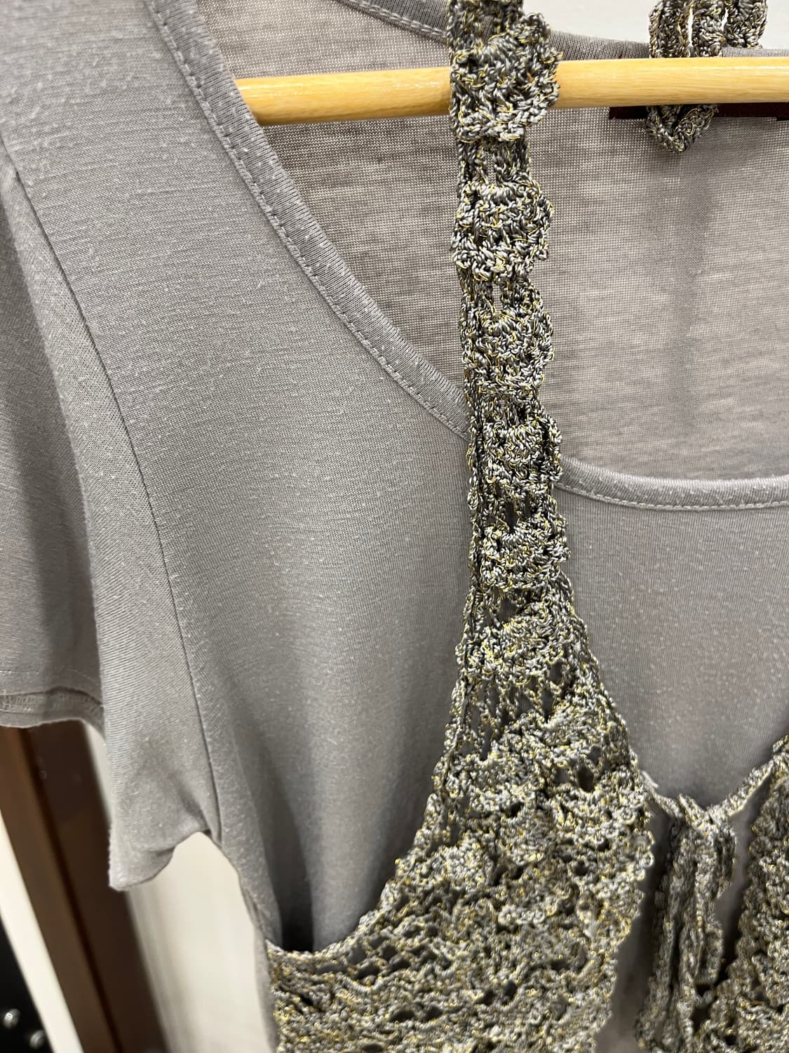 Crochet halter top 상품이미지6