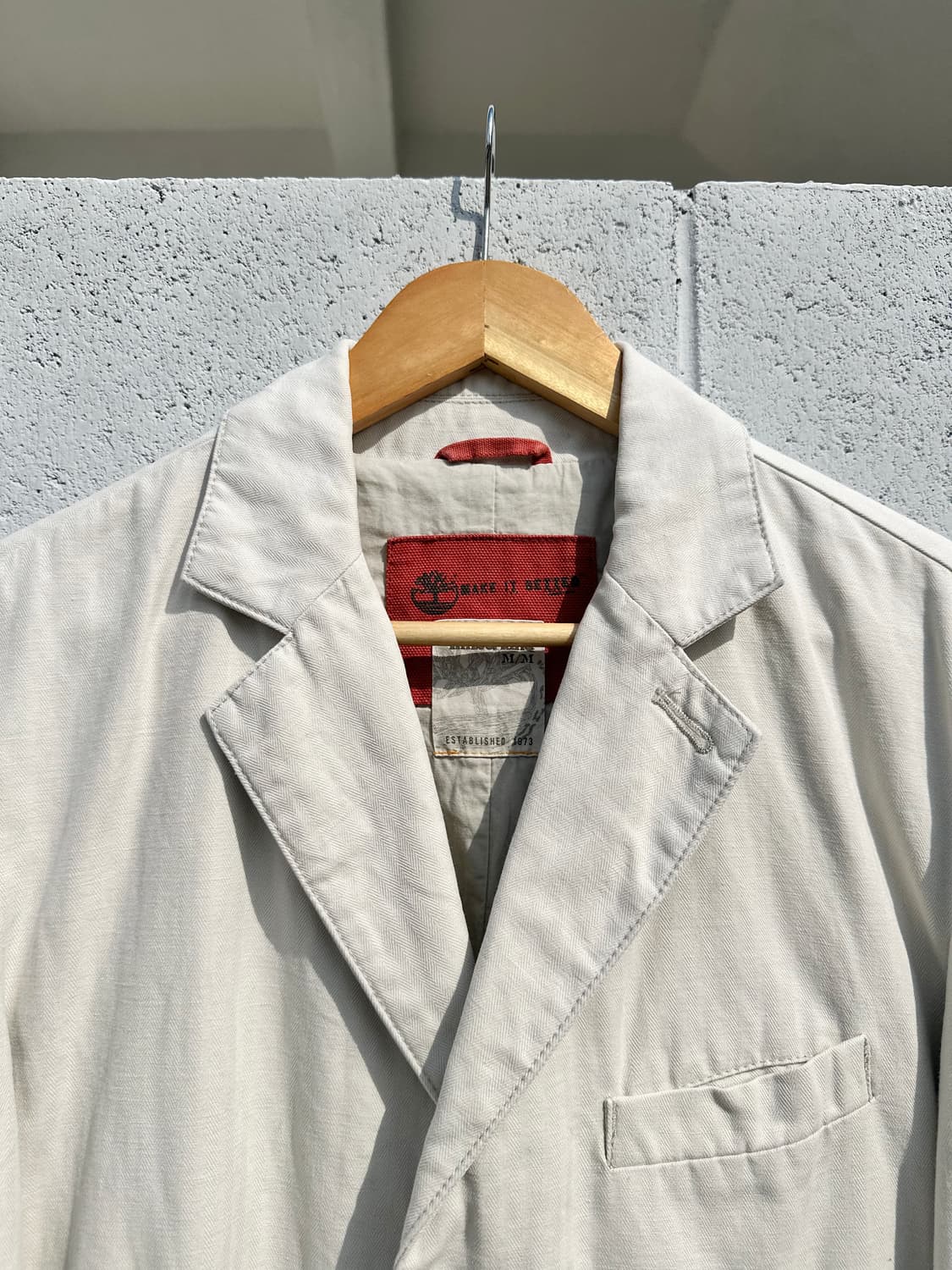 팀버랜드 3버튼 코튼 자켓 상품이미지3