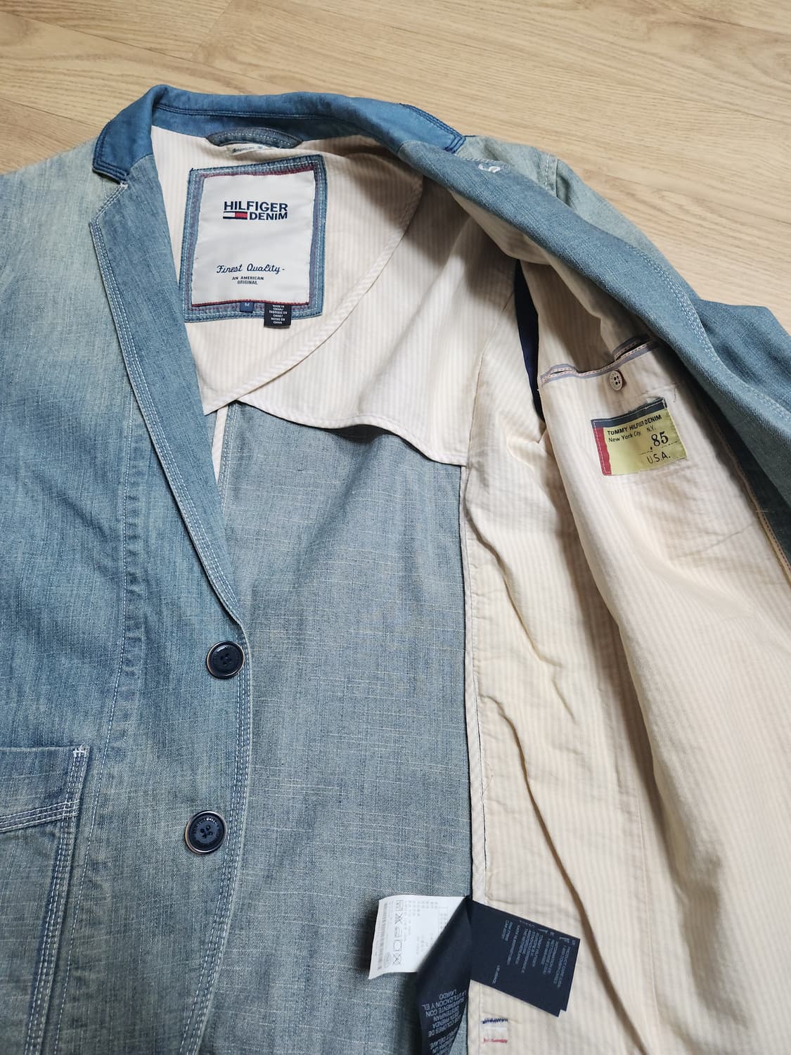 타미힐피거 남성 데님 자켓  상품이미지4