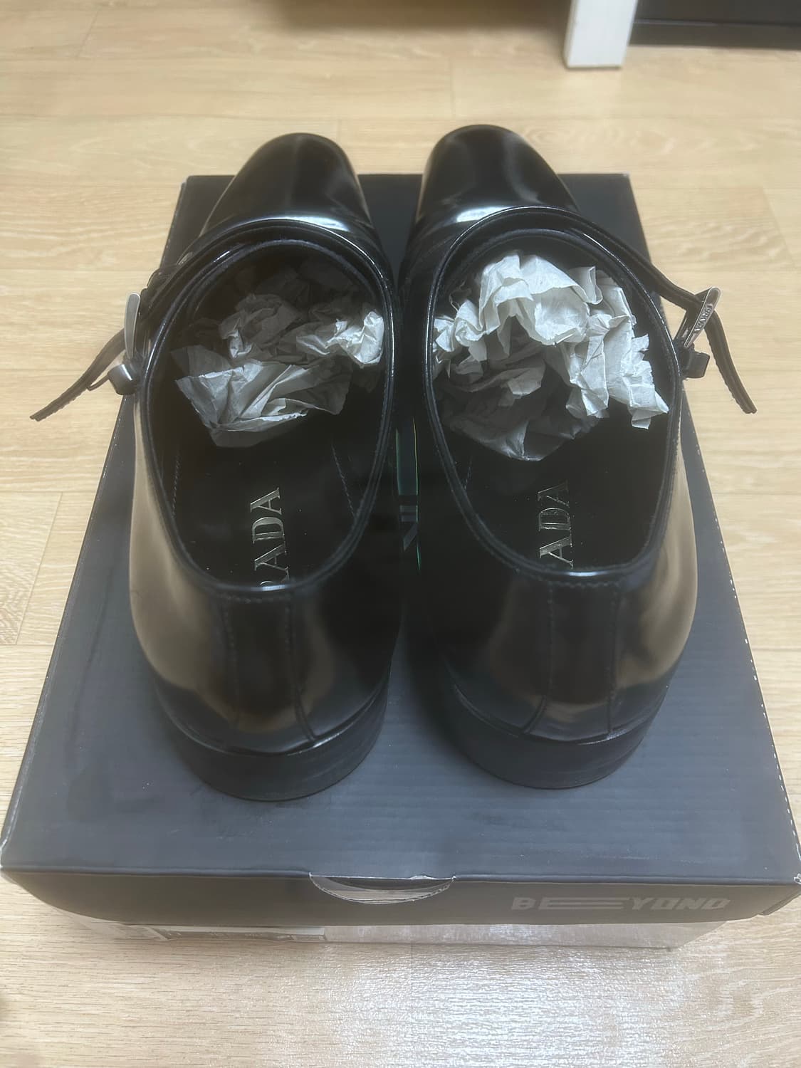 프라다 더블 몽크 구두 상품이미지4