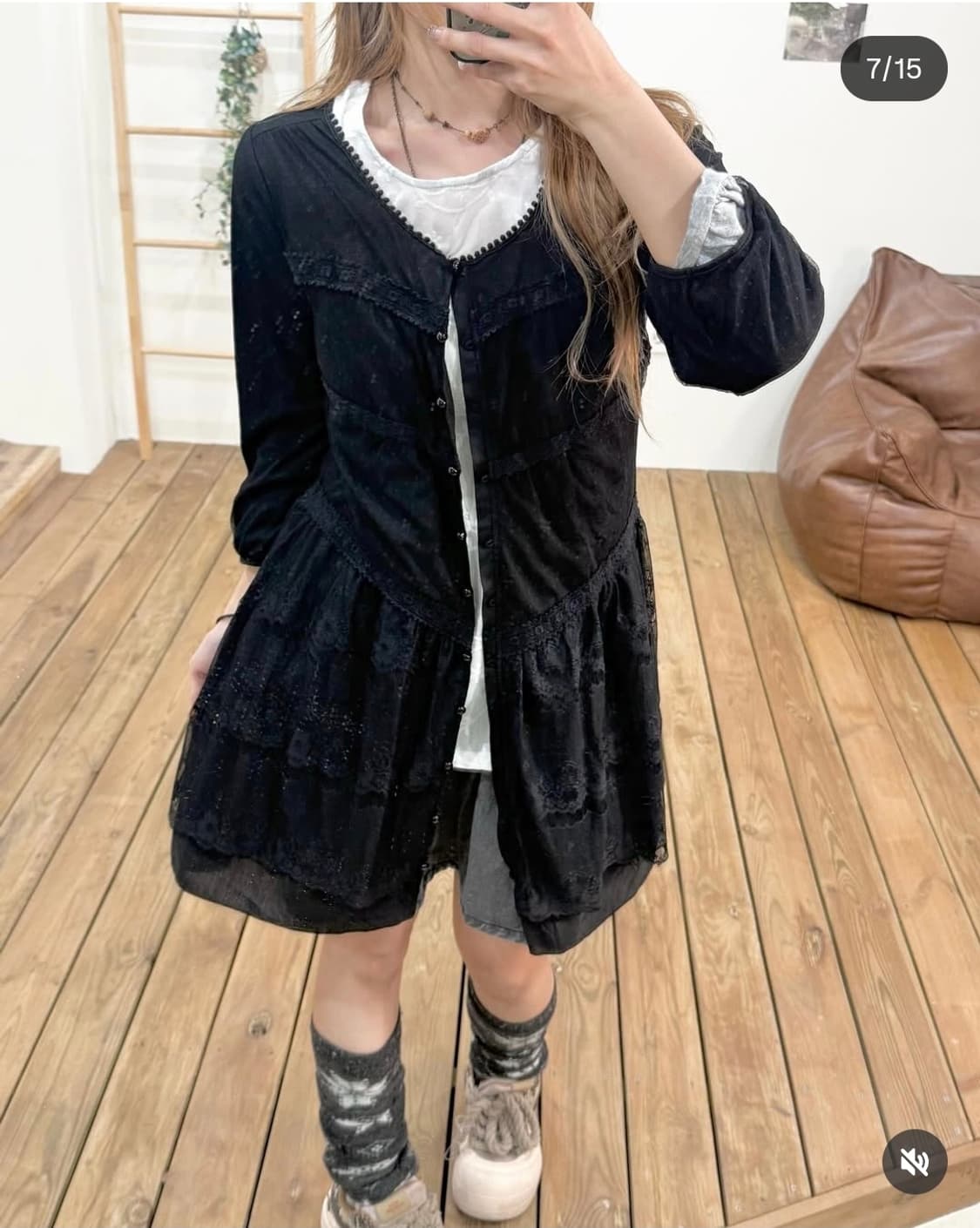 도쿄모리 무채색모리 모리걸 코디 판매합니다!! 엑시즈팜 상품이미지3