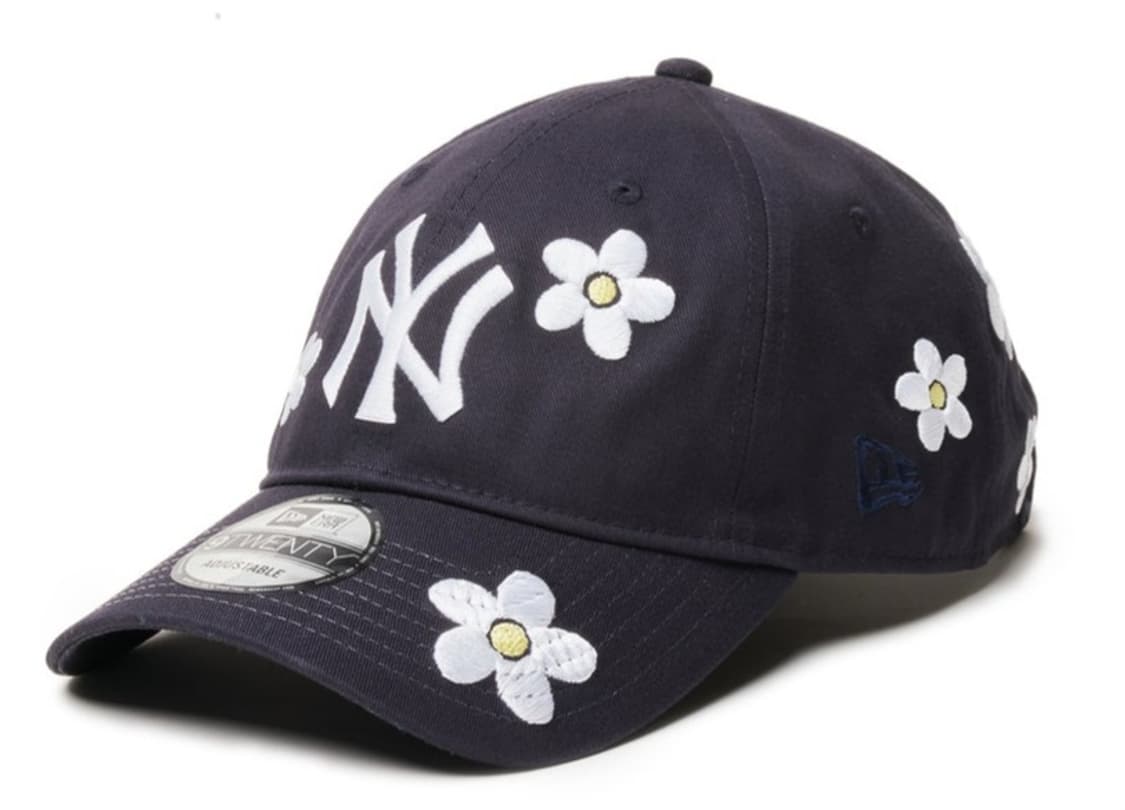 MLB 엠엘비 뉴에라 양키스 플라워 볼캡 네이비 상품이미지1